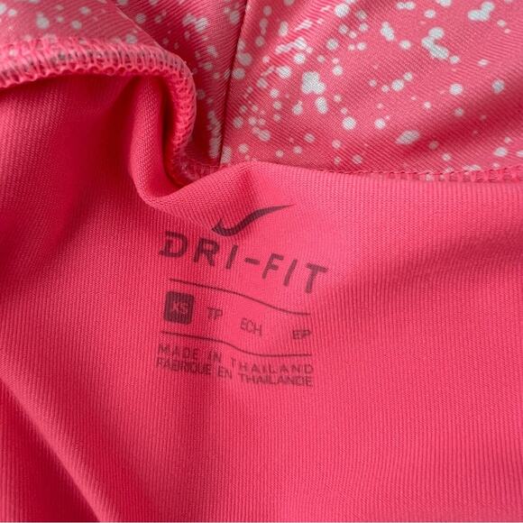 Nike Dri-Fit Golf Tournament Print Knit Skort Skirt pink white speckled - Picture 4 of 7
